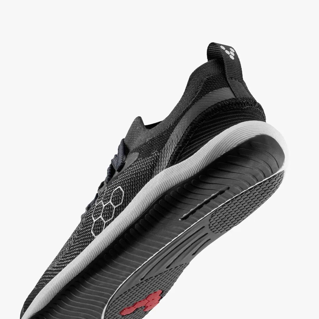 Кроссовки Vivobarefoot Primus Flow Knit — мужская модель, чёрный, фото 7