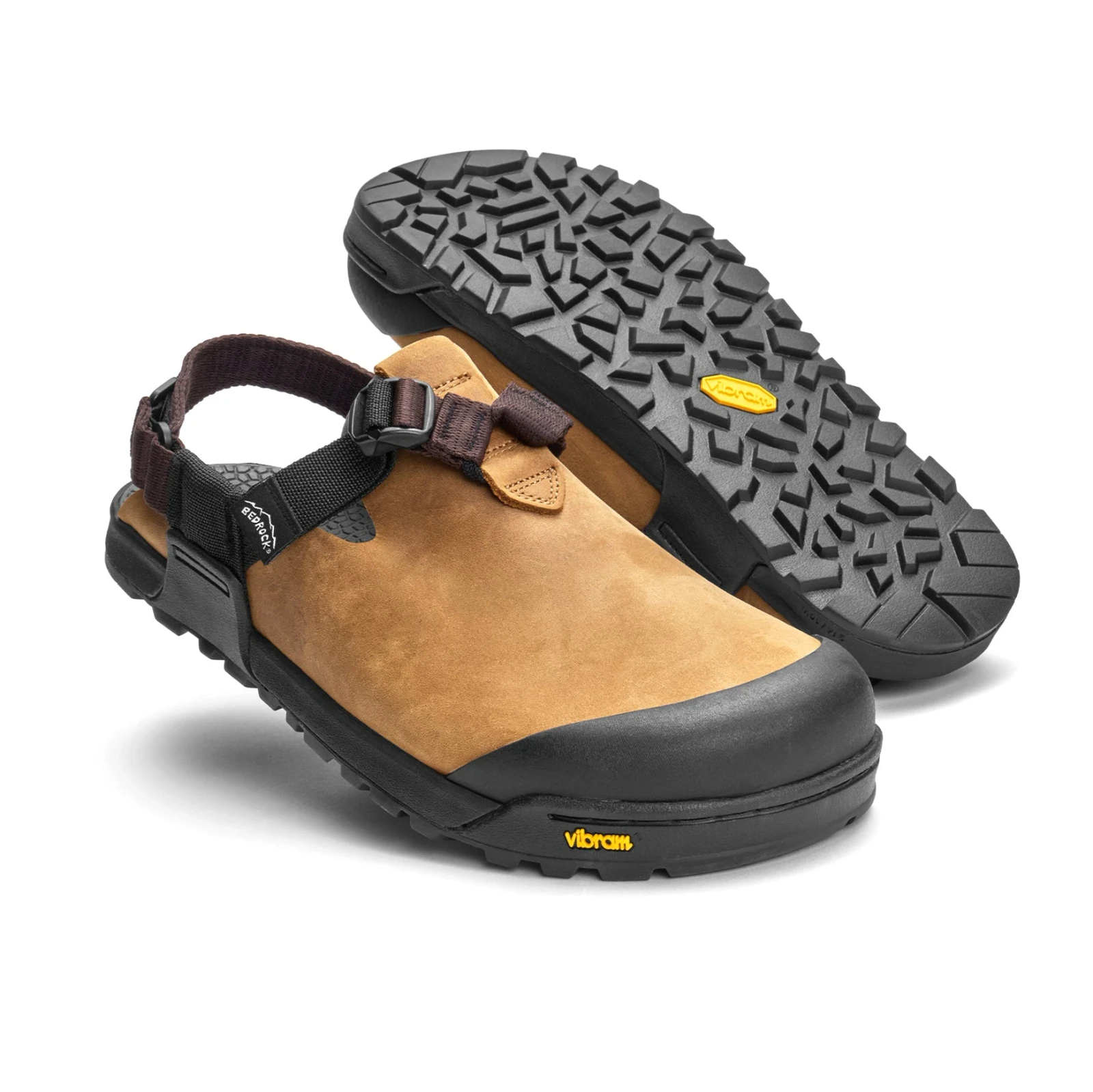 Сабо Bedrock Mountain Clog - Nubuck Leather — коричневый нубук — фото 1 из 5