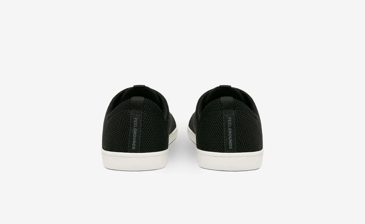 Босоногие кроссовки Feelgrounds Original Mesh — чёрный и белый, фото 5