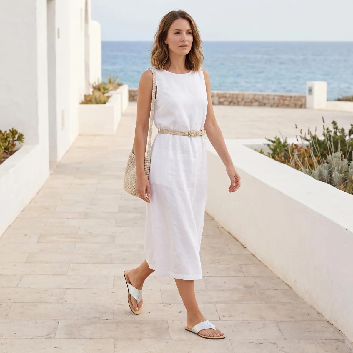 Женские сандалии ZAQQ QOSS Silver (серебристый цвет), фото 5
