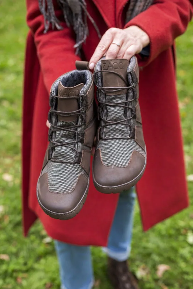 Ботинки для женщин и мужчин ZAQQ DAQOTA Waterproof Brown (коричневый цвет), фото 7