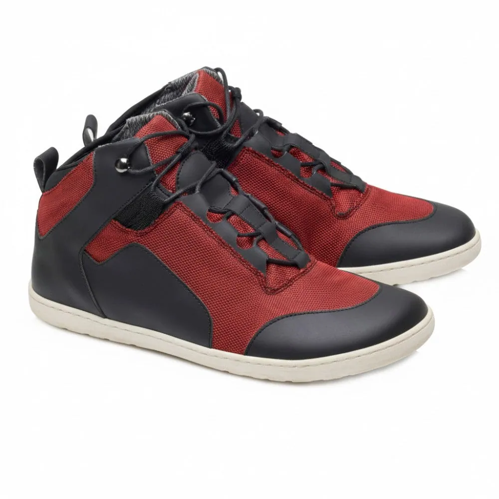 Мужские кроссовки ZAQQ RAQO Black Red (красный цвет)