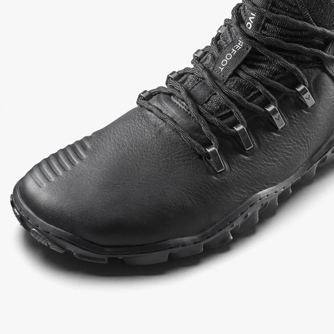 Ботинки Vivobarefoot Magna Forest ESC — мужская модель, чёрный с лаймовым, фото 7