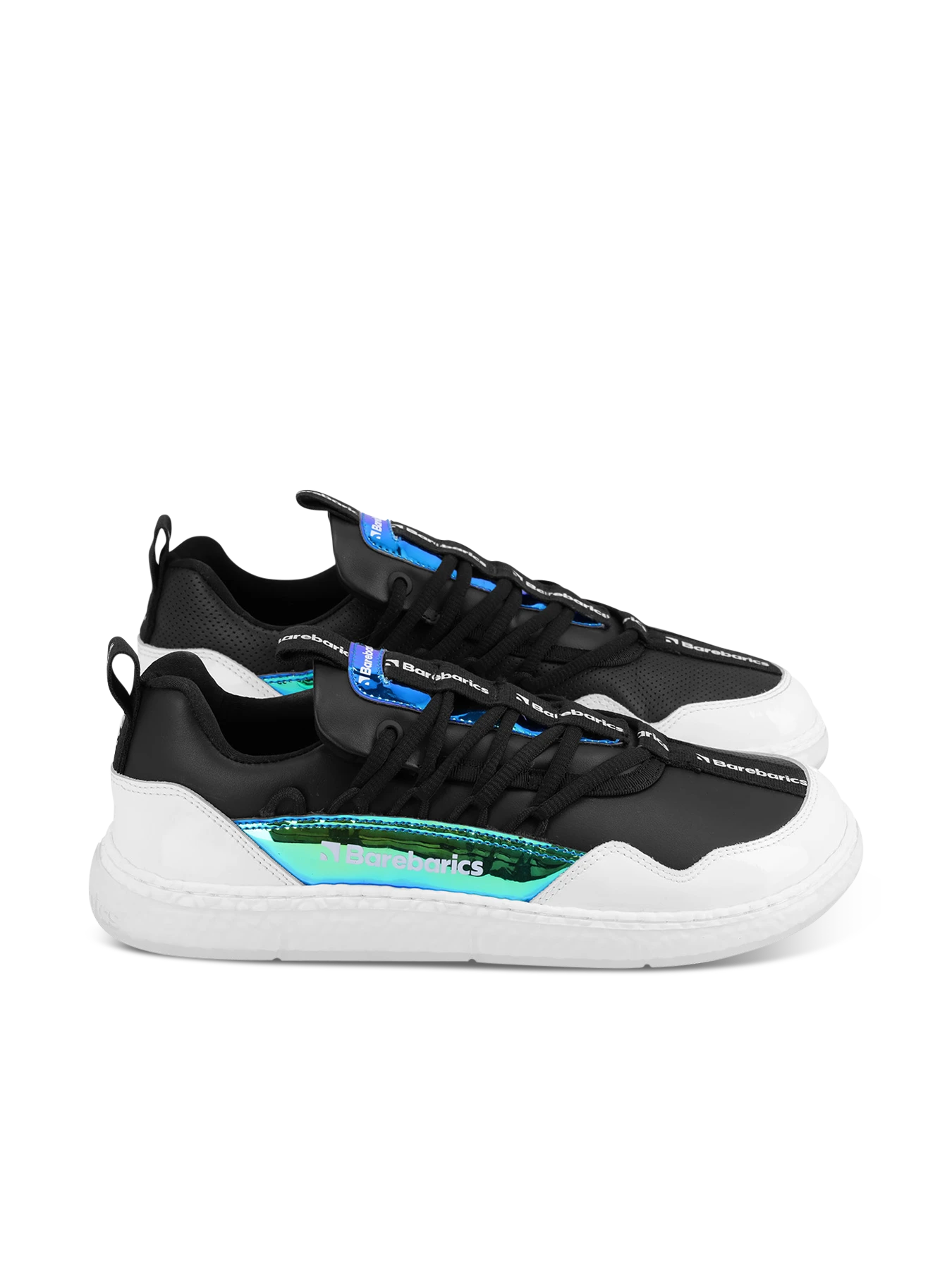 Босоногие кроссовки Barebarics Futura - перелив чёрный, фото 5
