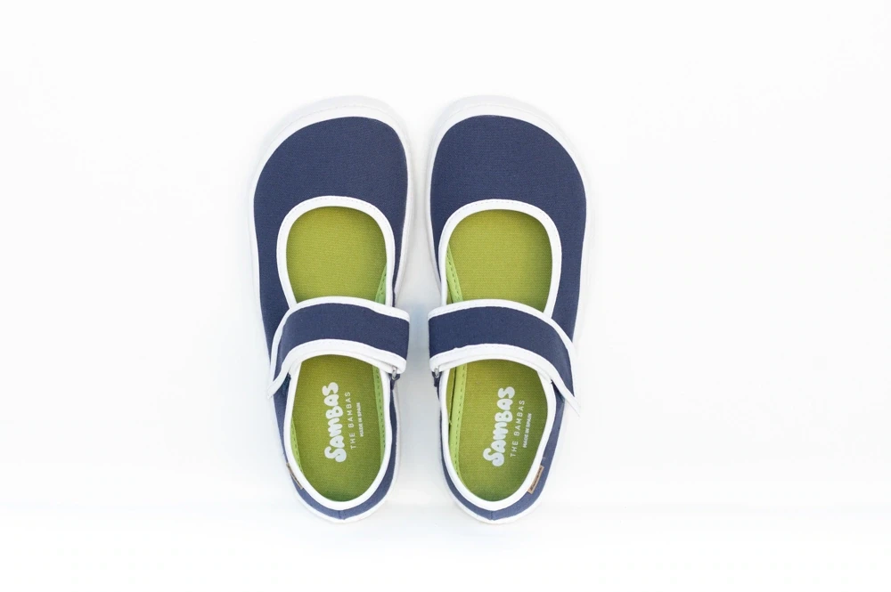 Босоногие балетки Sambas the bambas Calma — синие, фото 3