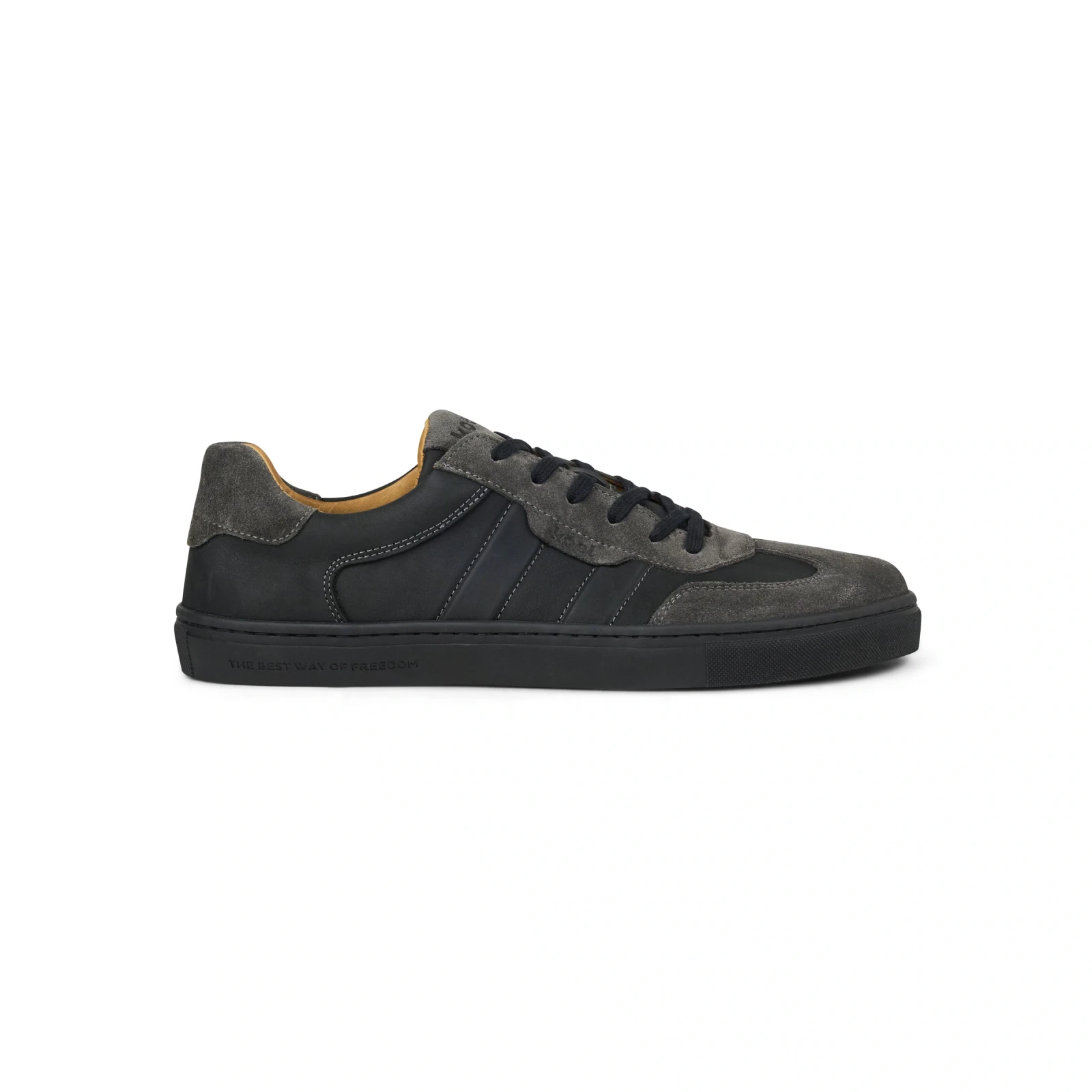 Кроссовки Koel HELIO Suede — чёрный