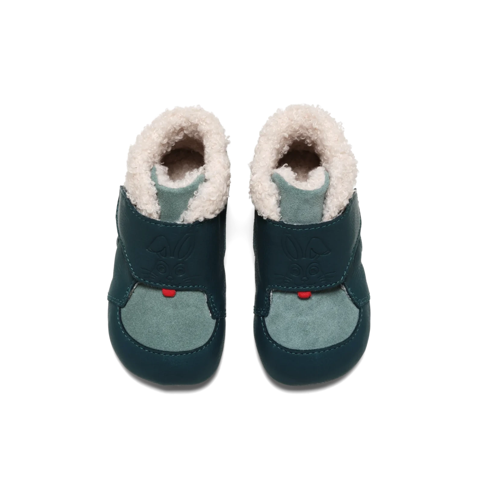 Обувь для малышей Affenzahn Growy Заяц — зелёный, фото 4