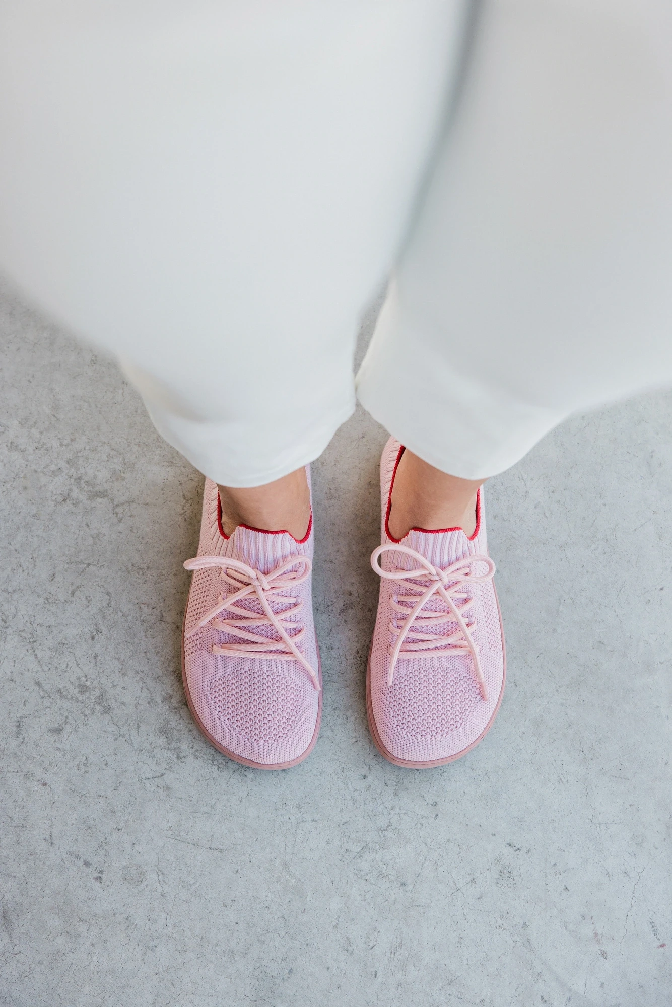 Босоногие кроссовки Shapen WEAVIN — розовый (веганское исполнение), фото 9