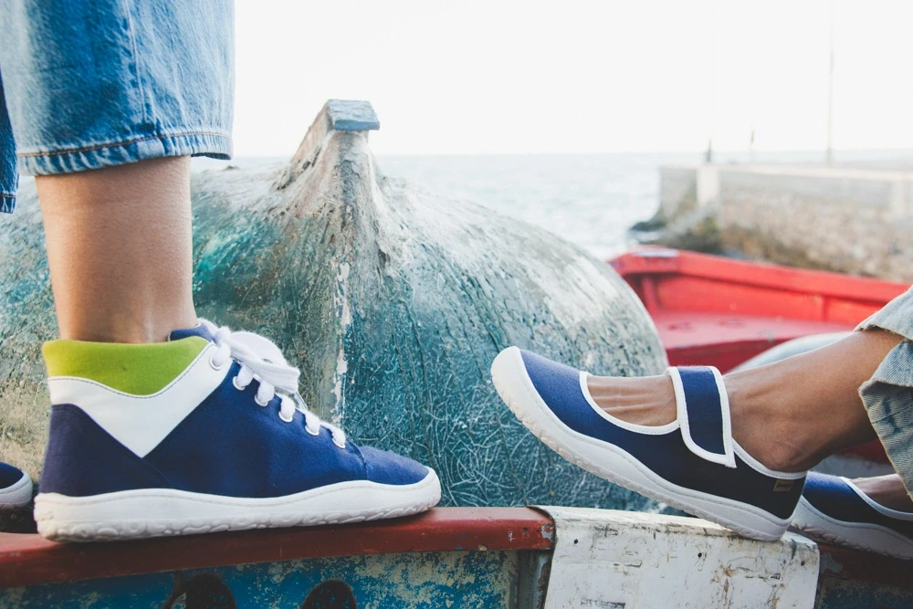 Босоногие балетки Sambas the bambas Calma — синие, фото 9